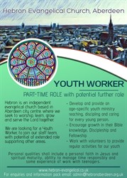 Youth Worker advert