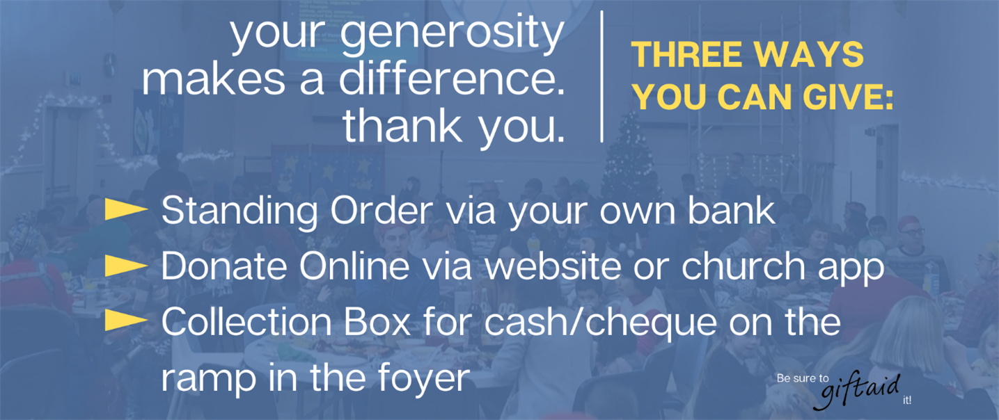 Hebron Evangelical Church, Aberdeen Giving/Donations