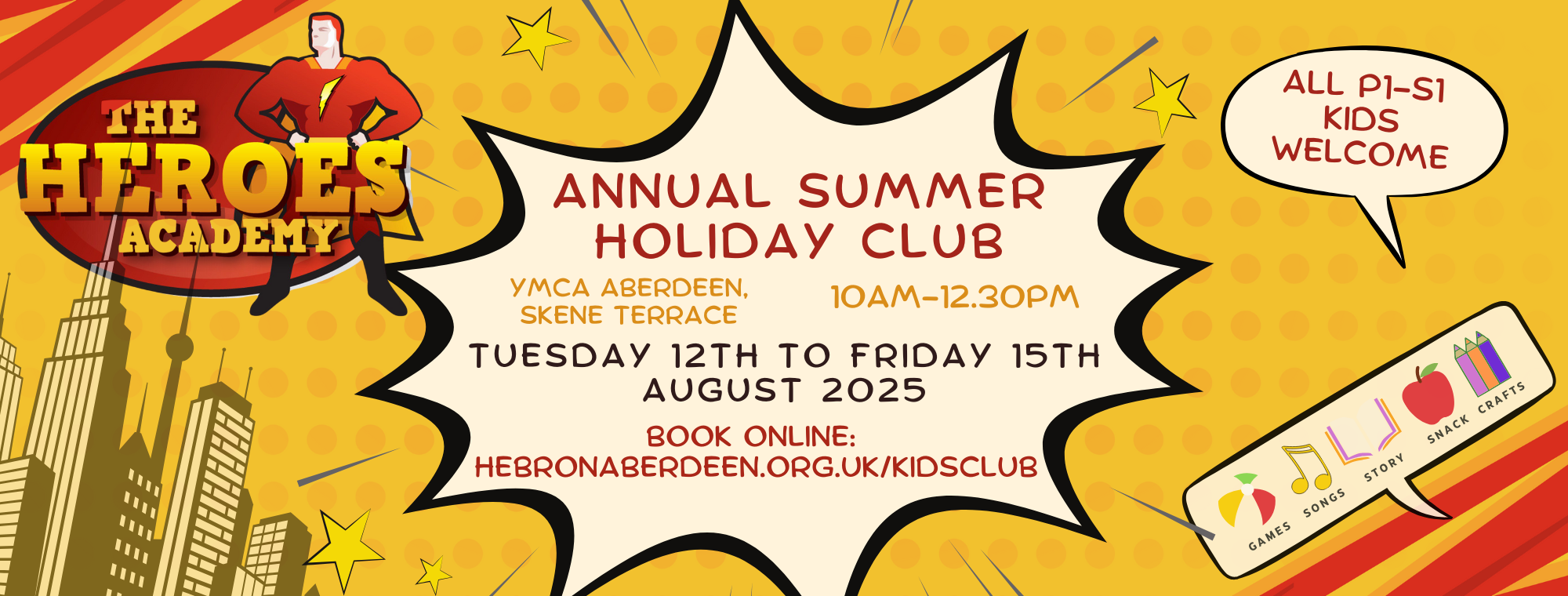 Annual Summer Kids Club BANNER
