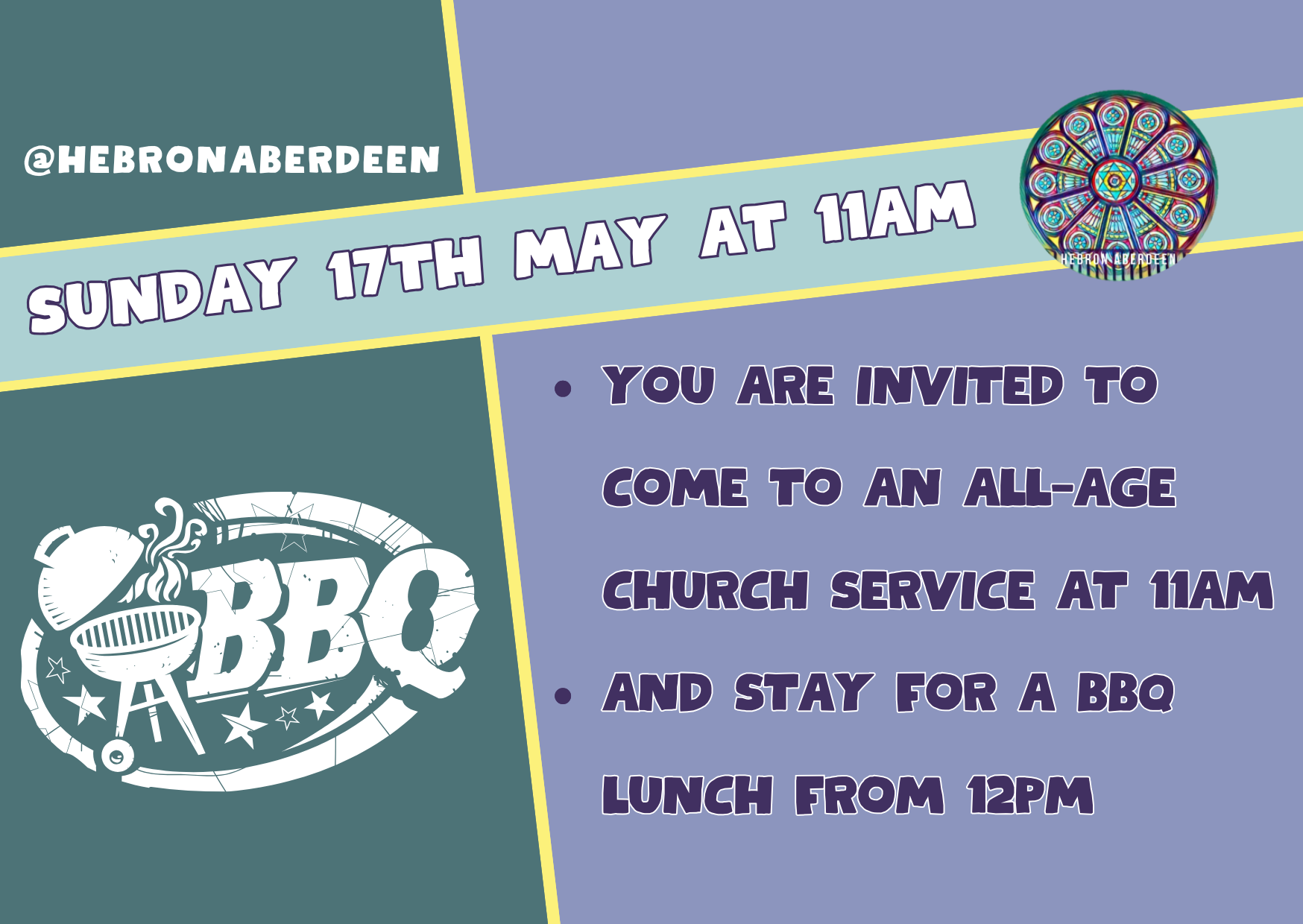 Sunday 17h May at 11am
