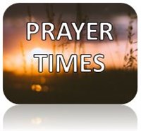 Prayer times button