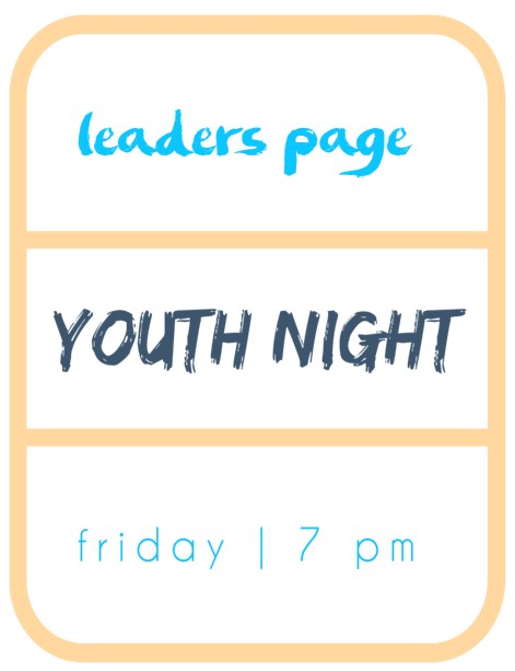Youth night leaders